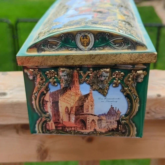 German Biscuit  Tin - Picture 5 of 9